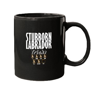 Discover Labrador STUBBORN LABRADOR Retriever Dogs Mugs