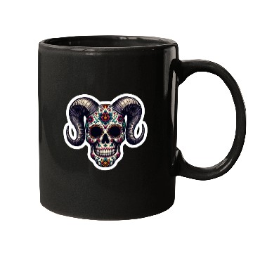 Discover Enchanted Horns: Sugar Skull- Sugar Skull Mugs