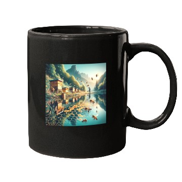 Discover Honey Harvest Reflections Sweet Nectar Mugs