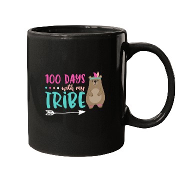 Discover 100 days with my tribe Mugs