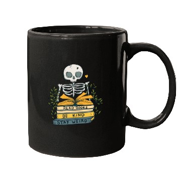 Discover Read books be kind stay weird Mugs