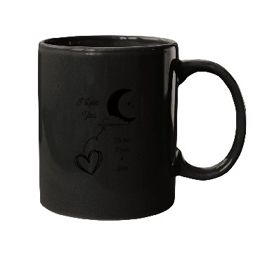Discover I Love You to the Moon and Back Mugs