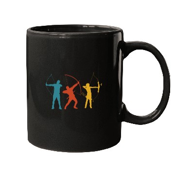 Discover Retro Archer Archery Mugs
