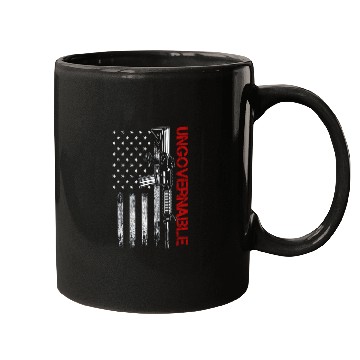Discover Ungovernable Become Ungovernable American USA FLag Mugs