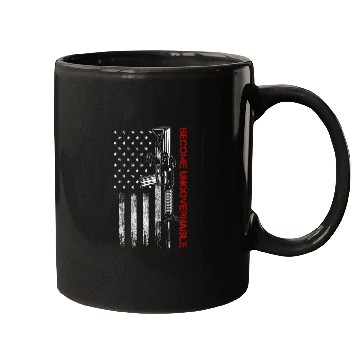 Discover Become Ungovernable American USA Flag Mugs