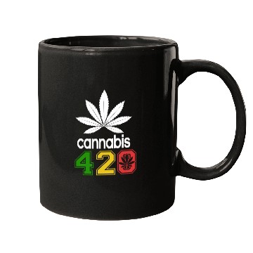 Discover Humorous 420 Authentic Herb Weed Marijuana Design Mugs