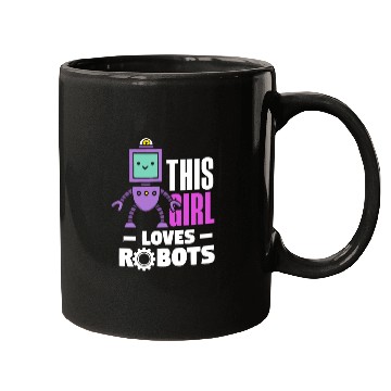 Discover Funny Robotics Robot Engineering Programming Mugs