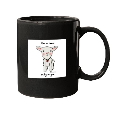 Discover Be a Lamb and Go Vegan Mugs