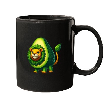 Discover Avocado Lion Mugs