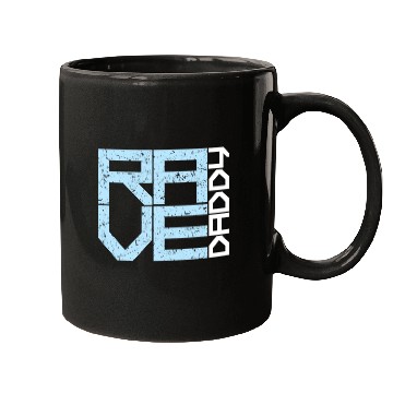 Discover Rave Daddy EDM Techno Music Raver Party Festival Mugs