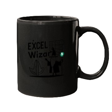 Discover excel wizad funny accountant, bookkeeper and audit Mugs
