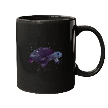 Discover Galactic Turtle Journey Under Starlight Mugs