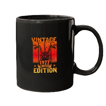 Discover Vintage 1977 Limited Edition Mugs