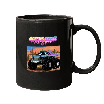 Discover monster truck Mugs