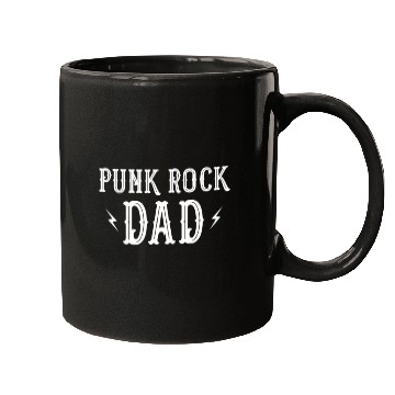 Discover Punk Rock Dad Tattoos Punker Rocker Ska Mugs
