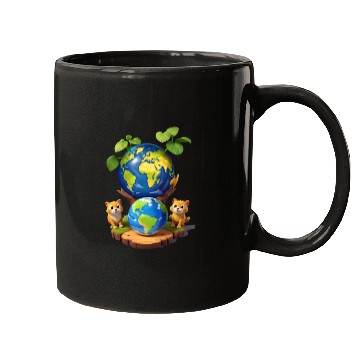 Discover Earth Day Mugs