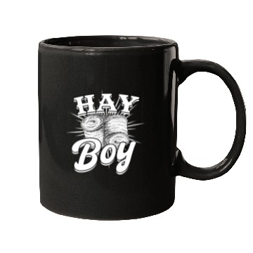Discover Hay Bale Farming Hay Boy Mugs