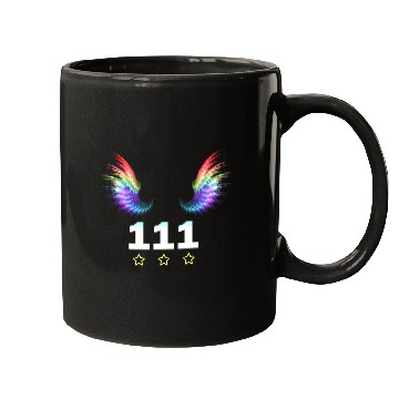 Discover 111 Angel Number pattern Mugs