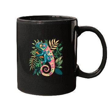 Discover Chameleonaire A Rich Lizard for Lizard Pet Lover Mugs