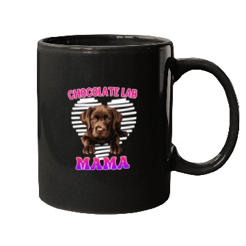 Discover Labrador Retriever CHOCOLATE LAB MOM Labrador Mugs