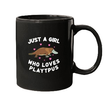 Discover Just a girl who loves platypus funny Platypus Mugs