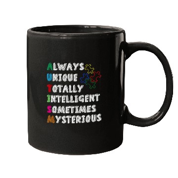 Discover Always Unique Totally Intelligent Sometimes Mugs