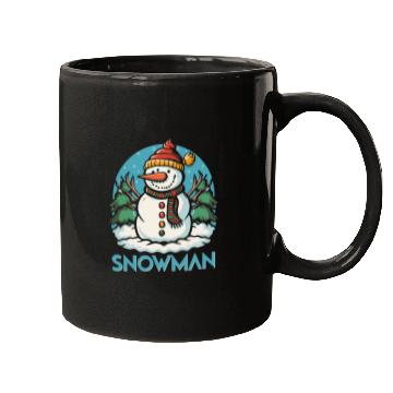 Discover Snowman Mugs design premium