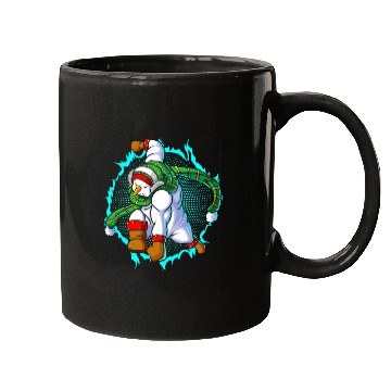 Discover The Snowman Is Ready For Attack Mugs