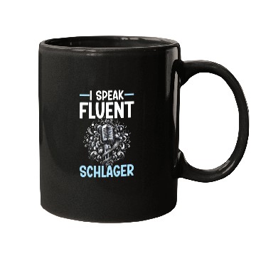 Discover German Schlager Singer Germany Music Lover Mugs