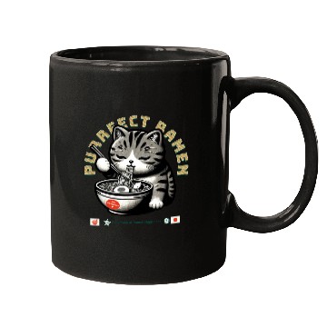 Discover Purrfect Ramen Bliss Mugs