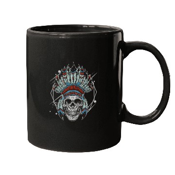 Discover Indigenous Native American Skull Head Mugs