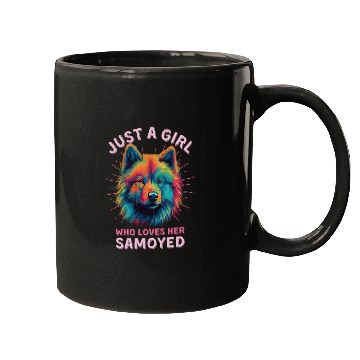 Discover Colorful Samoyed Mugs