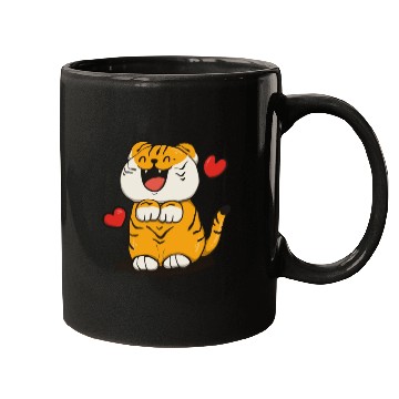 Discover 49Happy Puppy Tiger Mugs