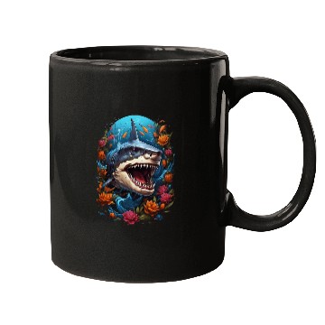 Discover great shark Mugs
