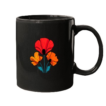 Discover Poppy Bloom Mugs