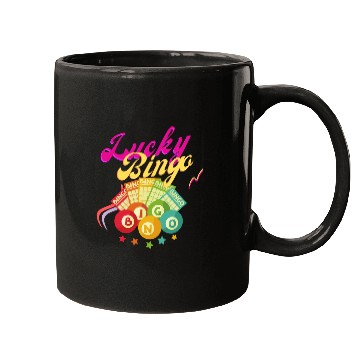 Discover Lucky bingo Mugs