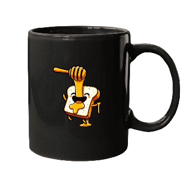Discover Toast with Honey Beekeeper Bee Honey Mugs