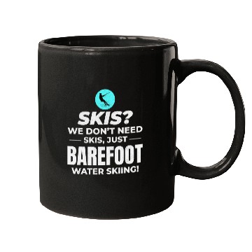 Discover Barefoot Water Skiing Extreme Sports Barefooting Mugs
