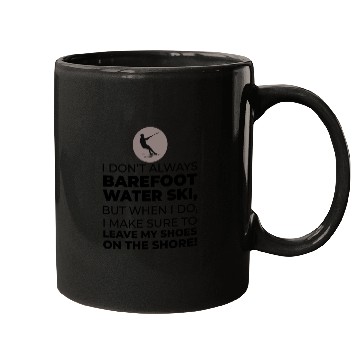 Discover Barefoot Water Skiing Extreme Sports Barefooting Mugs