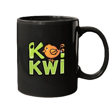 Discover Kiwi Bird Cartoon Mugs