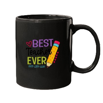 Discover Best Teacher Ever Teaching Pensil Mugs