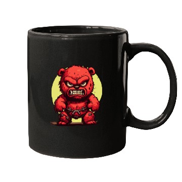 Discover Angry Stuffed Bear Mugs