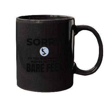 Discover Barefoot Water Skiing Extreme Sports Barefooting Mugs