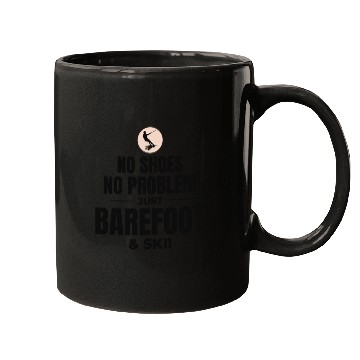 Discover Barefoot Water Skiing Extreme Sports Barefooting Mugs