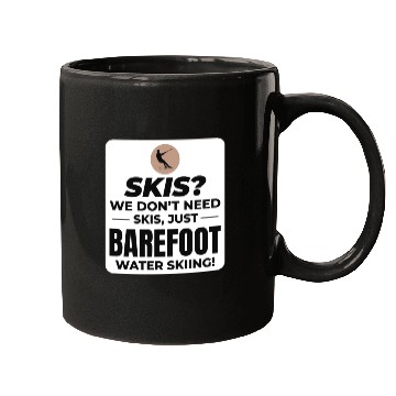 Discover Barefoot Water Skiing Extreme Sports Barefooting Mugs