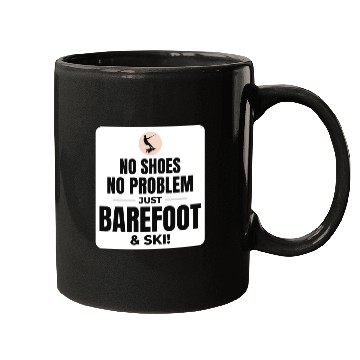 Discover Barefoot Water Skiing Extreme Sports Barefooting Mugs
