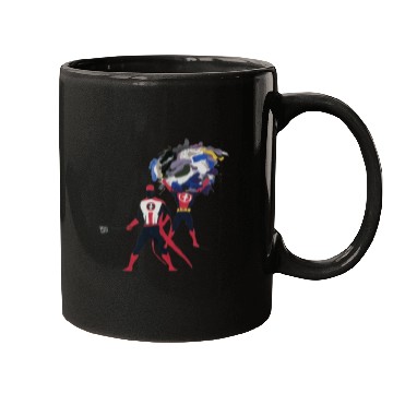 Discover imagine everyday objects as superheroes. Mugs