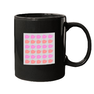 Discover PINK RED FLORAL PATTERN Mugs