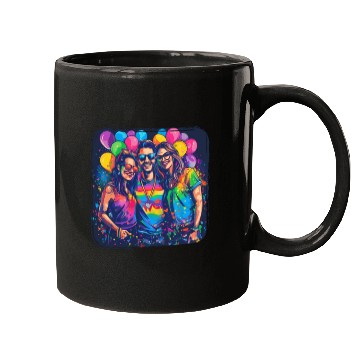 Discover Rainbow Connection Embrace ,Happy Pride Mugs