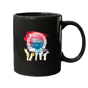 Discover Labor Day Celebration Artwork Mugs